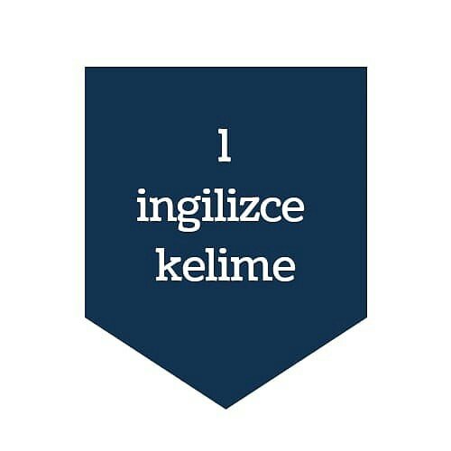 1 İngilizce Kelime