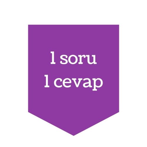 1 Soru 1 Cevap